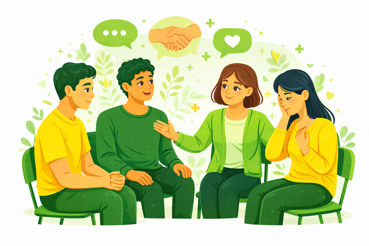 Grupos de apoyo y autoayuda